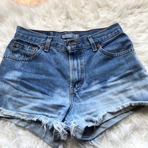 Levi denim shorts